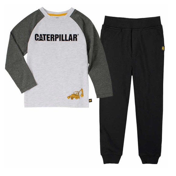 Caterpillar Other - Caterpillar Kids' 2-piece Set, Gray